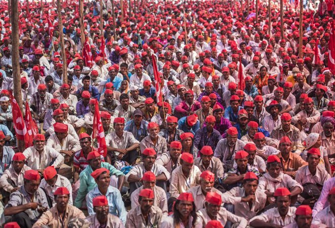 Farmers from Maharashtra to begin vehicle march to Delhi Farmers from Maharashtra to begin vehicle march to Delhi