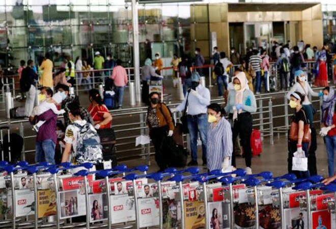 All passengers travelling from or transiting through airports in the UK and disembarking in India would be subjected to RT-PCR test on arrival. (Photo-Reuters) All passengers travelling from or transiting through airports in the UK and disembarking in India would be subjected to RT-PCR test on arrival. (Photo-Reuters)
