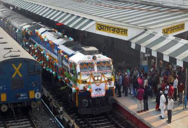 In Photo: Agartala Railway Station in Tripura In Photo: Agartala Railway Station in Tripura