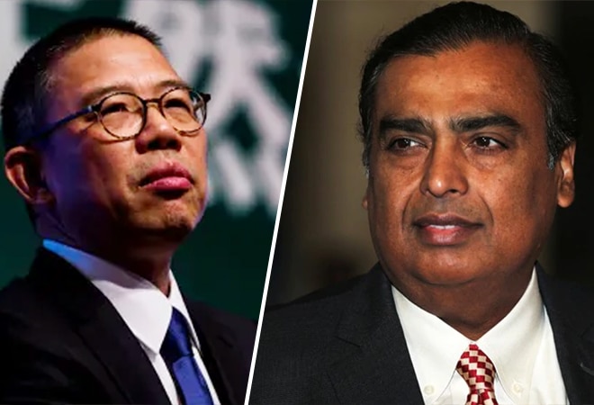 Chinese billionaire Zhong Shanshan and RIL Chairman Mukesh Ambani Chinese billionaire Zhong Shanshan and RIL Chairman Mukesh Ambani