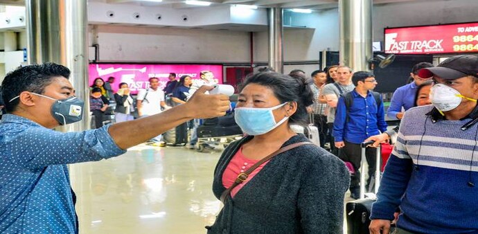 Out of the 33 infected persons, 11 were tested through RT-PCR tests at the IGI airport on their arrival from the UK Out of the 33 infected persons, 11 were tested through RT-PCR tests at the IGI airport on their arrival from the UK