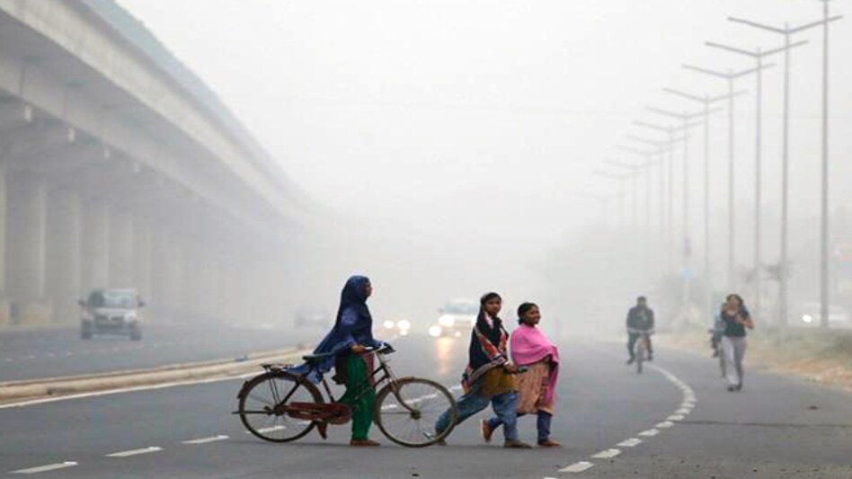 Delhi's average air quality index (AQI) was 391 Delhi's average air quality index (AQI) was 391