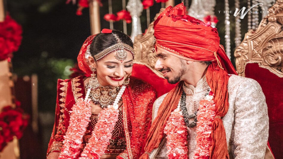 Indian cricketer Yuzvendra Chahal got married to YouTuber Dhanashree Verma recently in Gurugram Indian cricketer Yuzvendra Chahal got married to YouTuber Dhanashree Verma recently in Gurugram