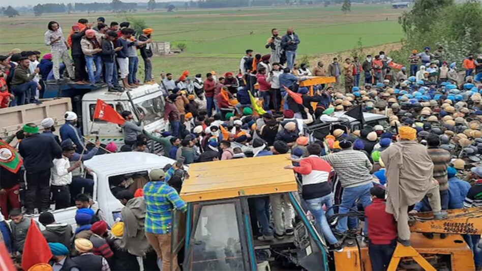 Farmers have been protesting against the Centre's new farm laws Farmers have been protesting against the Centre's new farm laws