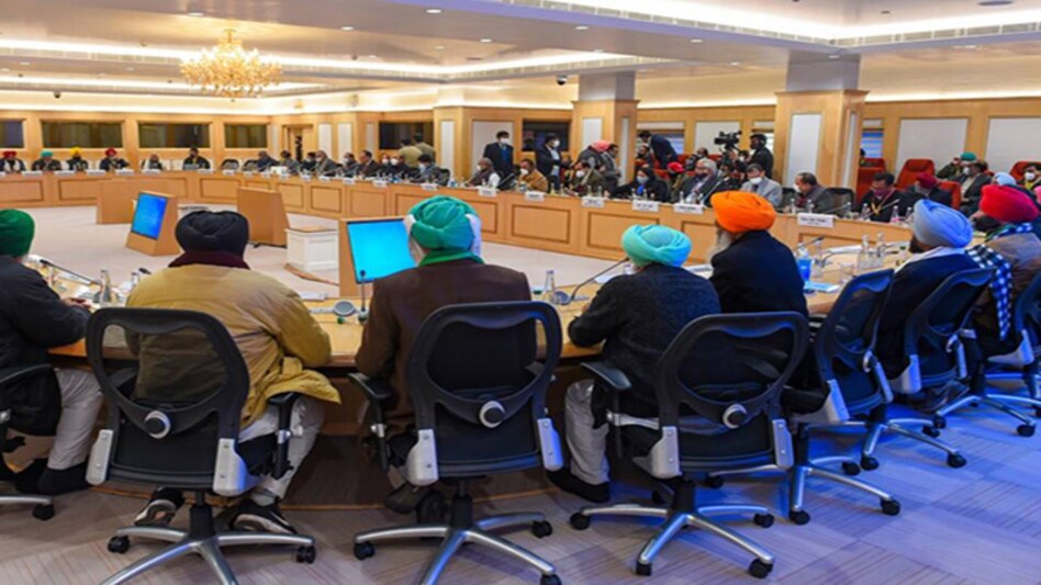 The two sides agreed to meet again on January 4 (Image- PTI) The two sides agreed to meet again on January 4 (Image- PTI)