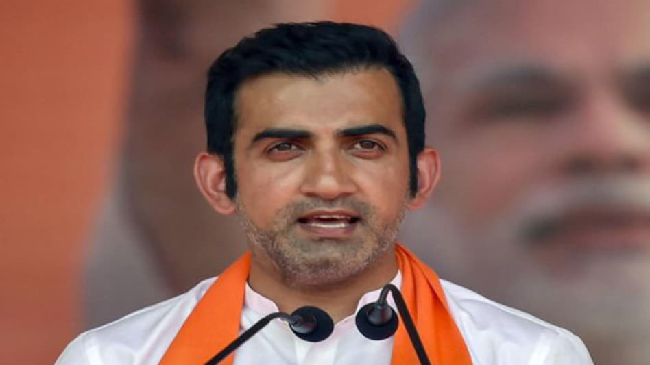 BJP MP Gautam Gambhir BJP MP Gautam Gambhir
