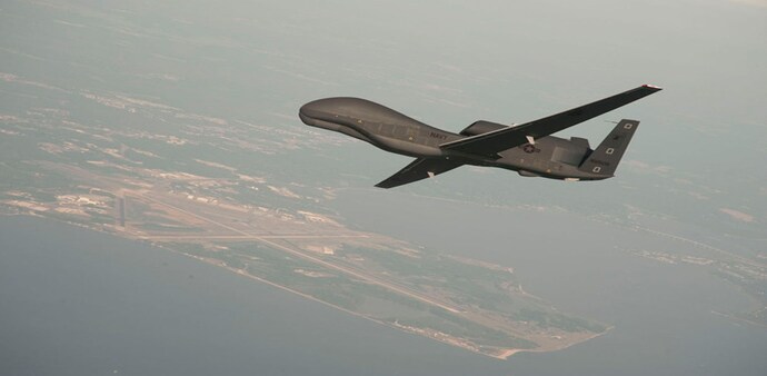Two drones were spotted and crossed the IB in Samba sector on November 20 Two drones were spotted and crossed the IB in Samba sector on November 20