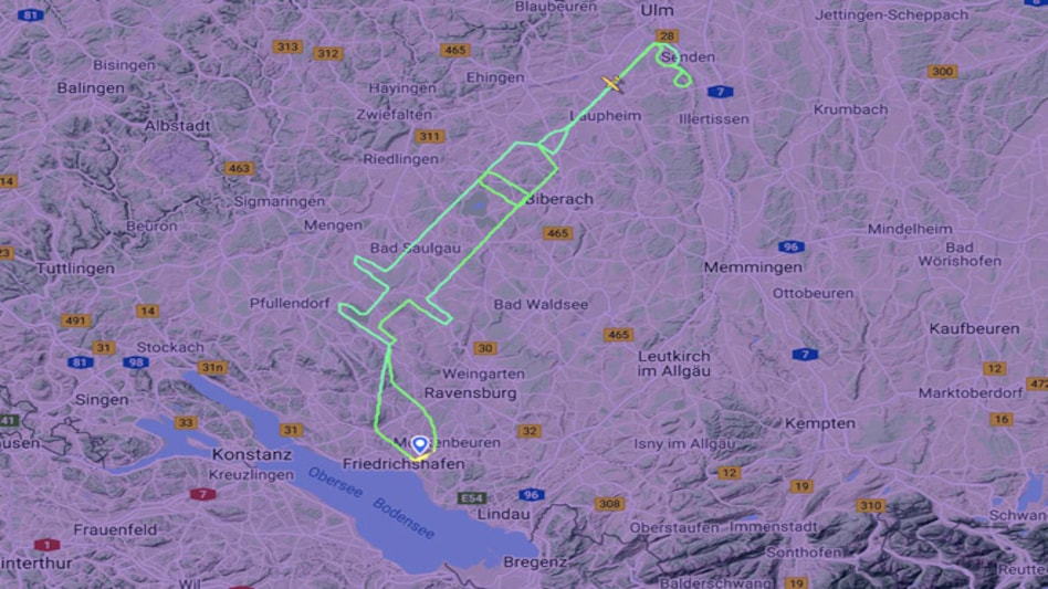 Photo credit: Flightradar24 Photo credit: Flightradar24
