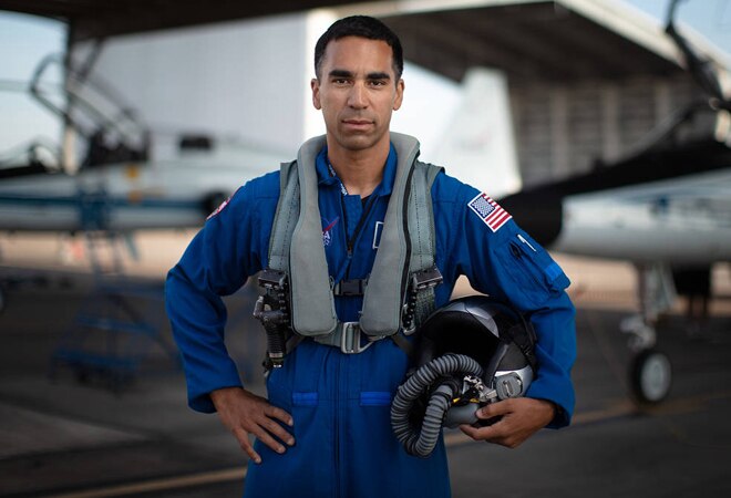 Meet Raja Chari, Indian-American astronaut part of NASA's manned mission to Moon and beyond Meet Raja Chari, Indian-American astronaut part of NASA's manned mission to Moon and beyond