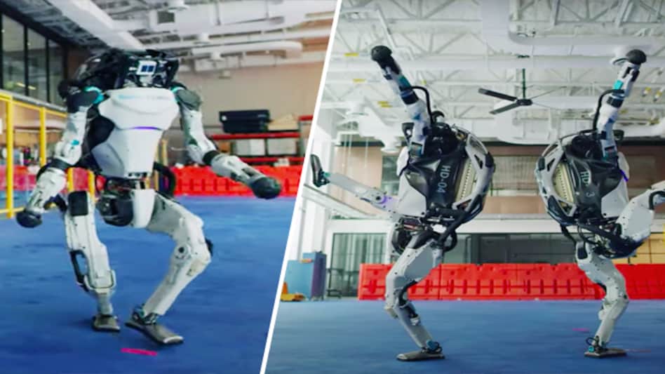 Boston Dynamics' Atlas dancing to 'Do You Love Me' Boston Dynamics' Atlas dancing to 'Do You Love Me'