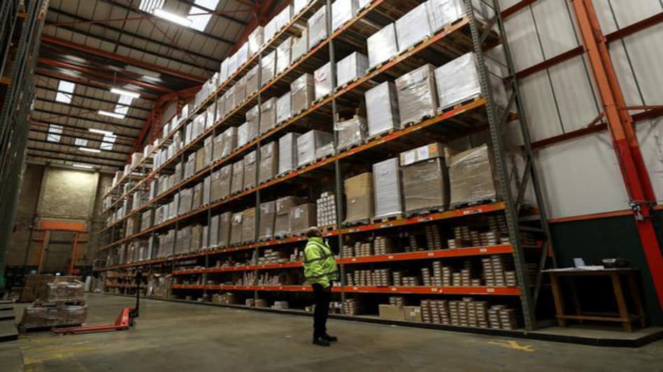 During phase 1 of construction, 1,50,000 square feet of the warehousing park has already been built During phase 1 of construction, 1,50,000 square feet of the warehousing park has already been built