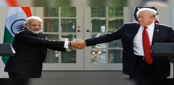 Prime Minister Narendra Modi and US President Donald Trump Prime Minister Narendra Modi and US President Donald Trump