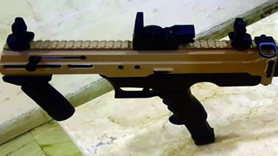 The machine pistol has been titled 'Asmi' which means 'pride', 'hard work' and 'self-respect' The machine pistol has been titled 'Asmi' which means 'pride', 'hard work' and 'self-respect'