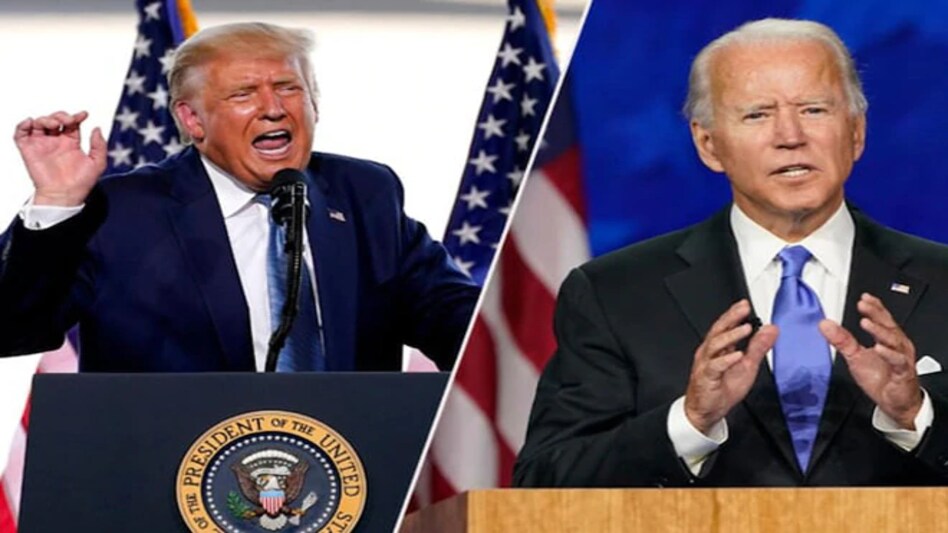 Former US President Donald Trump and current US President Joe Biden Former US President Donald Trump and current US President Joe Biden