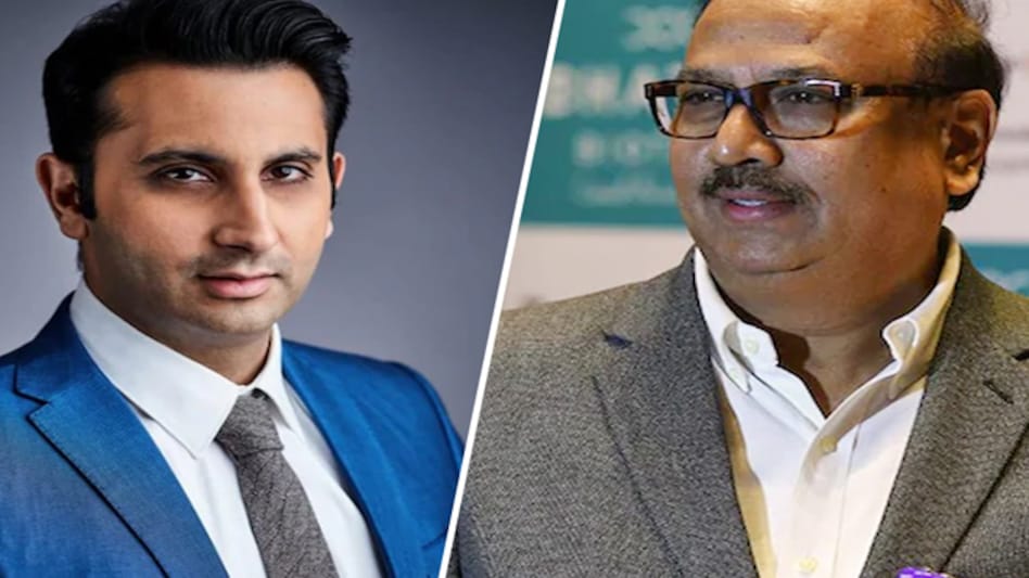 Adar Poonawala of the Serum Institute and (right) Bharat Biotech's Krishna Ella. (File Photos) Adar Poonawala of the Serum Institute and (right) Bharat Biotech's Krishna Ella. (File Photos)