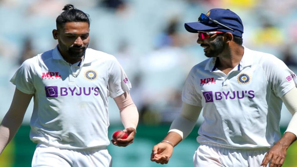 Mohammed Siraj and Jasprit Bumrah at the Boxing Day Test in MCG (Image: AP) Mohammed Siraj and Jasprit Bumrah at the Boxing Day Test in MCG (Image: AP)