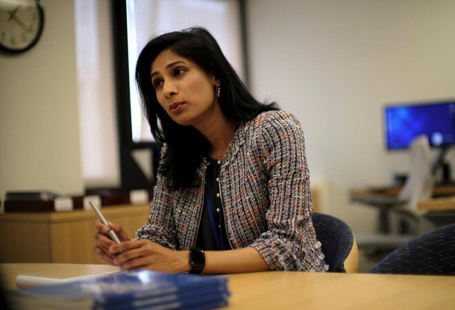 International Monetary Fund Chief Economist Gita Gopinath International Monetary Fund Chief Economist Gita Gopinath