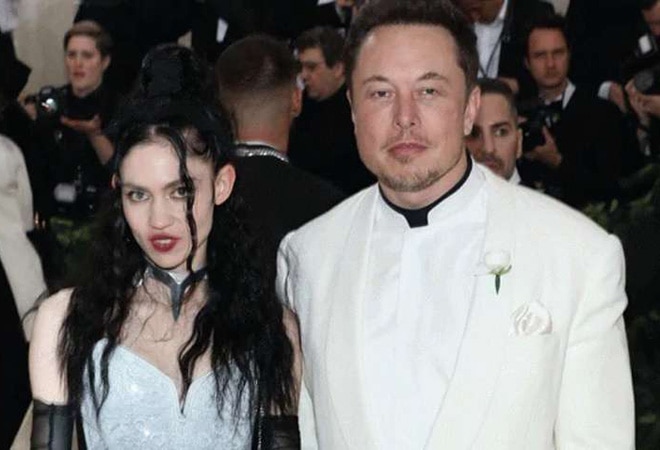 Grimes with boyfriend Elon Musk Grimes with boyfriend Elon Musk