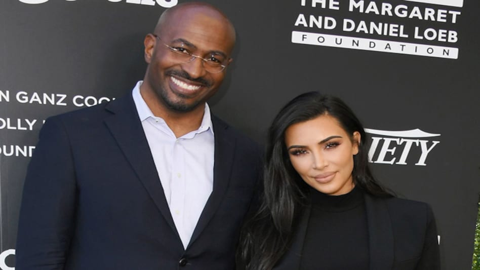 Kim Kardashian and Van Jones (Image: Twitter) Kim Kardashian and Van Jones (Image: Twitter)