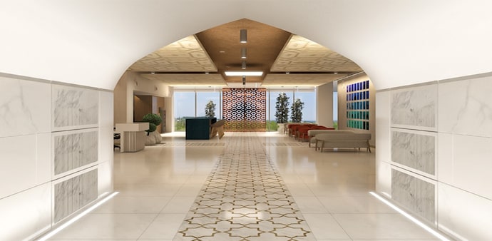 Microsoft's new office is Taj Mahal-inspired Microsoft's new office is Taj Mahal-inspired