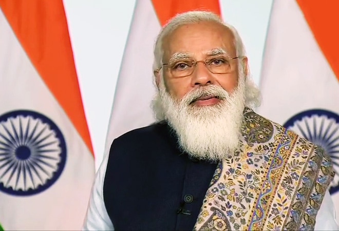 PM Modi launches coronavirus vaccination drive PM Modi launches coronavirus vaccination drive