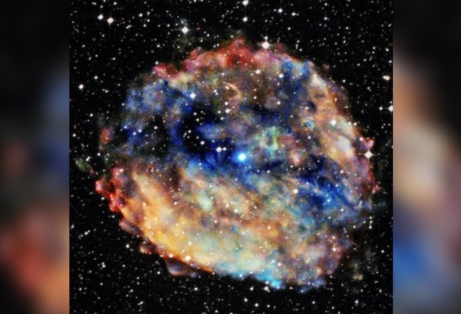 Astronomers first detected the neutron star in 2016 by using NASA's Chandra X-ray Observatory and other X-ray observatories Astronomers first detected the neutron star in 2016 by using NASA's Chandra X-ray Observatory and other X-ray observatories