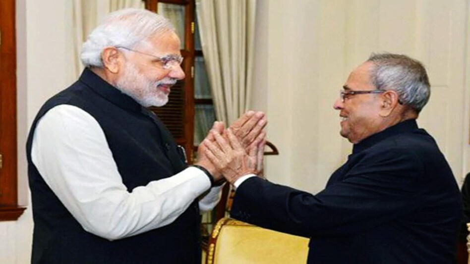 Former President Pranab Mukherjee believed PM Modi earned and achieved the prime ministership unlike his predecessor Former President Pranab Mukherjee believed PM Modi earned and achieved the prime ministership unlike his predecessor