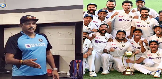 The BCCI shared Shastri's emotional speech which has received 49,000 likes and more than 5,000 retweets. The BCCI shared Shastri's emotional speech which has received 49,000 likes and more than 5,000 retweets.