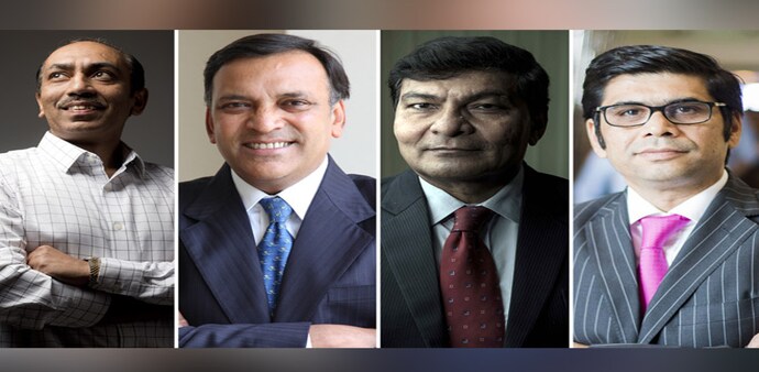 (From left) Shyam Mardikar, President, Reliance Jio; Akhil Gupta, Vice-Chairman, Bharti Enterprises; PD Vaghela, Chairman, Trai; and Prashant Singhal, Emergin markets TMT Sector Leader, EY (From left) Shyam Mardikar, President, Reliance Jio; Akhil Gupta, Vice-Chairman, Bharti Enterprises; PD Vaghela, Chairman, Trai; and Prashant Singhal, Emergin markets TMT Sector Leader, EY