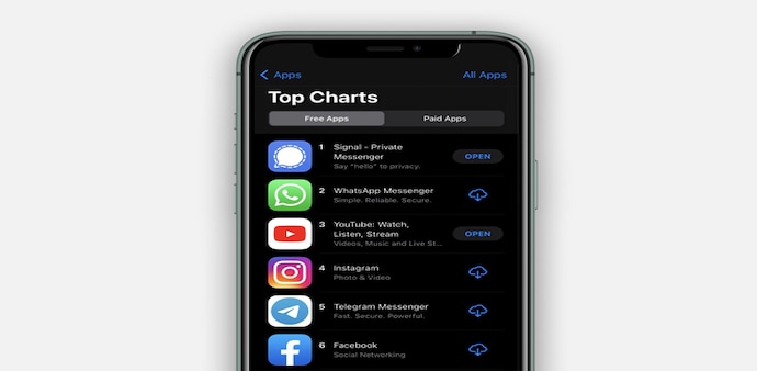 Signal sees surge in downloads Signal sees surge in downloads