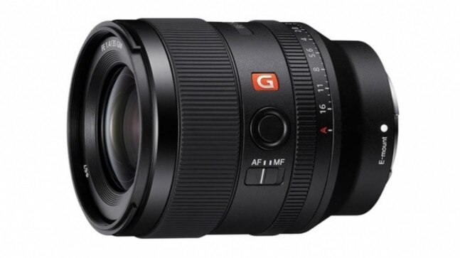 Sony launches FE 35mm F1.4 GM lens for E-mount camera systems