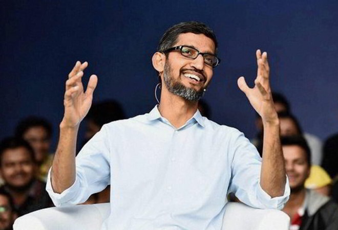 File photo of Sundar Pichai File photo of Sundar Pichai