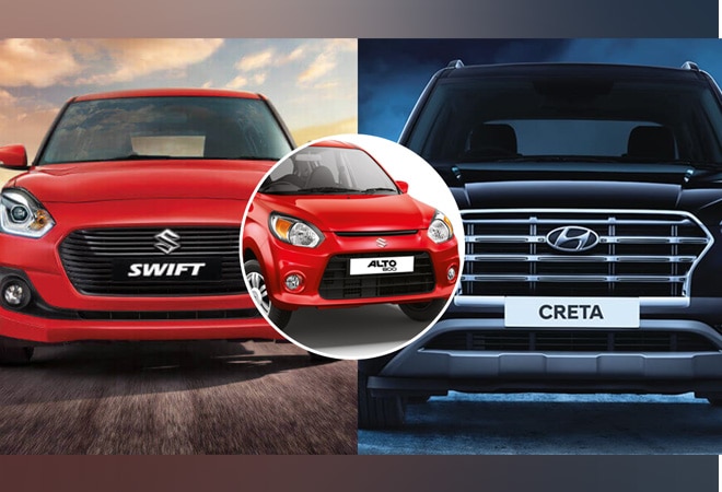 Maruti Swift overtakes Alto to become largest selling car in 2020, Creta bestselling SUV Maruti Swift overtakes Alto to become largest selling car in 2020, Creta bestselling SUV