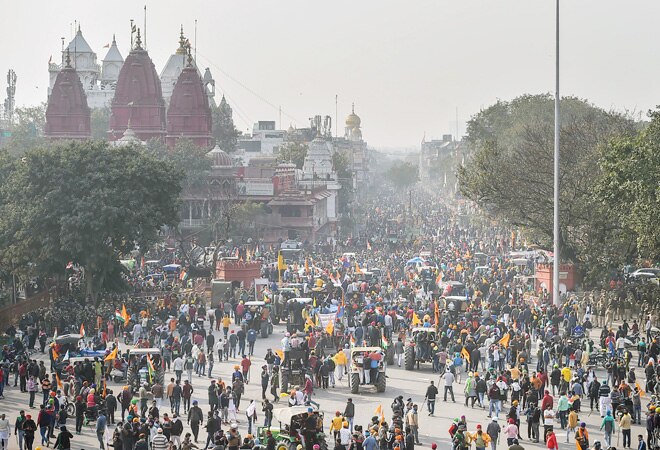 Tractor rally on Republic Day turns violent Tractor rally on Republic Day turns violent