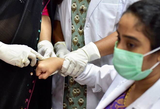 COVID-19 vaccination drive: No option to choose COVID-19 vaccination drive: No option to choose