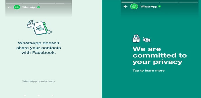 WhatsApp shares WhatsApp Status on privacy policy WhatsApp shares WhatsApp Status on privacy policy