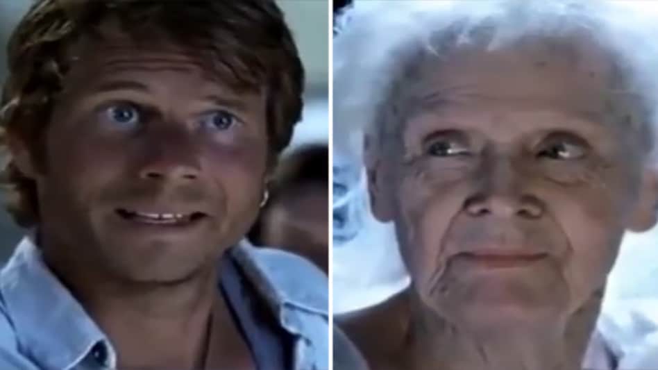 Screengrab from the alternative ending of Titanic Screengrab from the alternative ending of Titanic