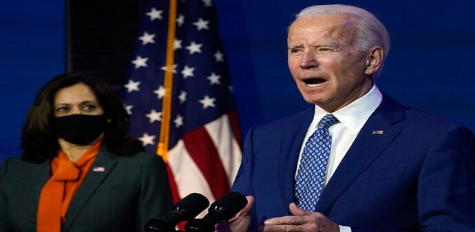 US President Joe Biden with US Vice President Kamala Harris US President Joe Biden with US Vice President Kamala Harris