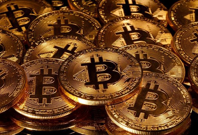 Bitcoin fell as much as 6% on Monday, and was last trading down 4.4% at $54,941 Bitcoin fell as much as 6% on Monday, and was last trading down 4.4% at $54,941