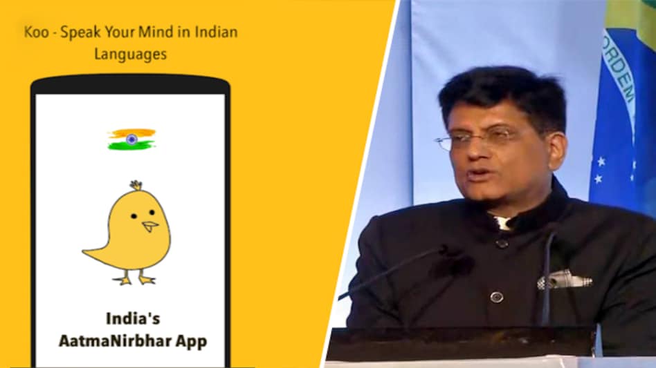 Union Railways Minister Piyush Goyal has joined the microblogging site Koo Union Railways Minister Piyush Goyal has joined the microblogging site Koo
