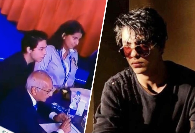 'Ditto Shah Rukh': Twitterati can't keep calm as Aryan Khan debuts at IPL auction 2021 'Ditto Shah Rukh': Twitterati can't keep calm as Aryan Khan debuts at IPL auction 2021