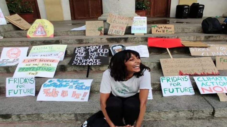 Disha Ravi, a 21 year-old climate activist from Bengaluru Disha Ravi, a 21 year-old climate activist from Bengaluru
