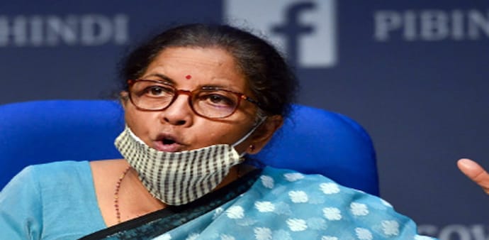 Sitharaman was speaking on the issue of 'The Economic Rebound and the Indian Economy in 2021' at the Indian Institue of Management, Ahmedabad. Sitharaman was speaking on the issue of 'The Economic Rebound and the Indian Economy in 2021' at the Indian Institue of Management, Ahmedabad.