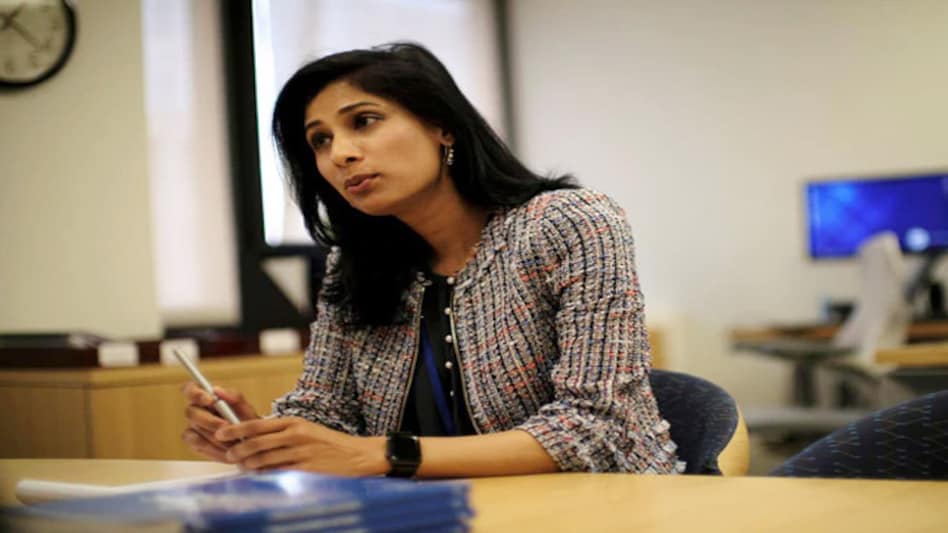 Gopinath said unlike previous recessions, firm bankruptcies in advanced economies declined 25 per cent relative to pre-COVID normal due to exceptional policy measures. Gopinath said unlike previous recessions, firm bankruptcies in advanced economies declined 25 per cent relative to pre-COVID normal due to exceptional policy measures.