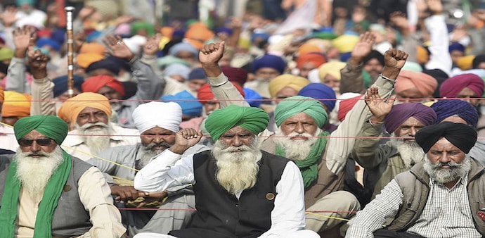 Farmers' protests have been going on since over to months at Delhi's borders Farmers' protests have been going on since over to months at Delhi's borders