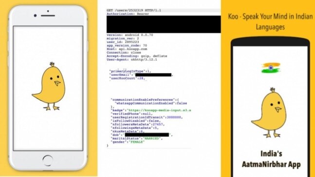 Koo app found to be leaking sensitive users data, China connection surfaces