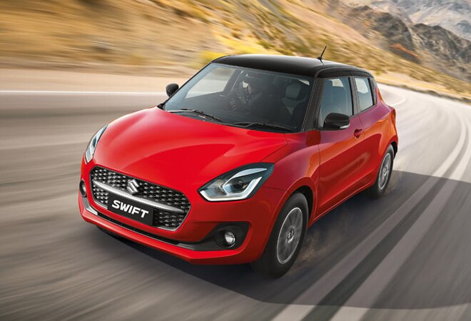 Swift 2021 is available in three dual-tone options Swift 2021 is available in three dual-tone options