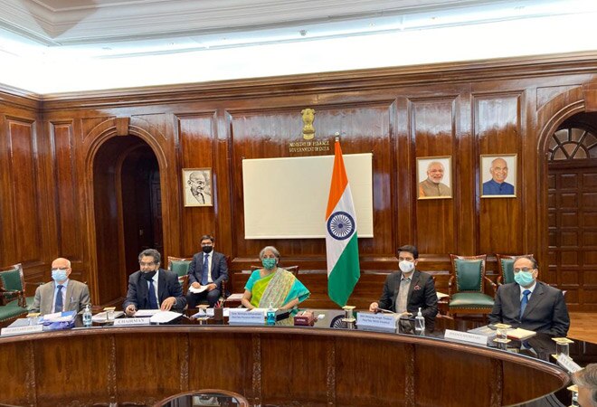 FM Sitharaman had addressed the board of SEBI in New Delhi on Wednesday FM Sitharaman had addressed the board of SEBI in New Delhi on Wednesday