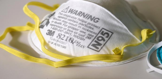 Surgical masks though good at filtering things out are loose Surgical masks though good at filtering things out are loose