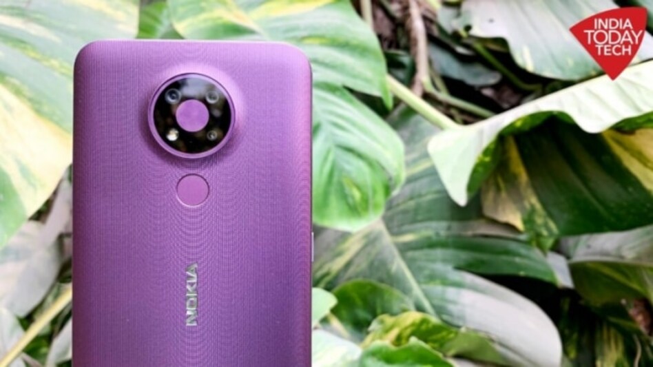 Nokia 3.4 in Dusk colour. Nokia 3.4 in Dusk colour.